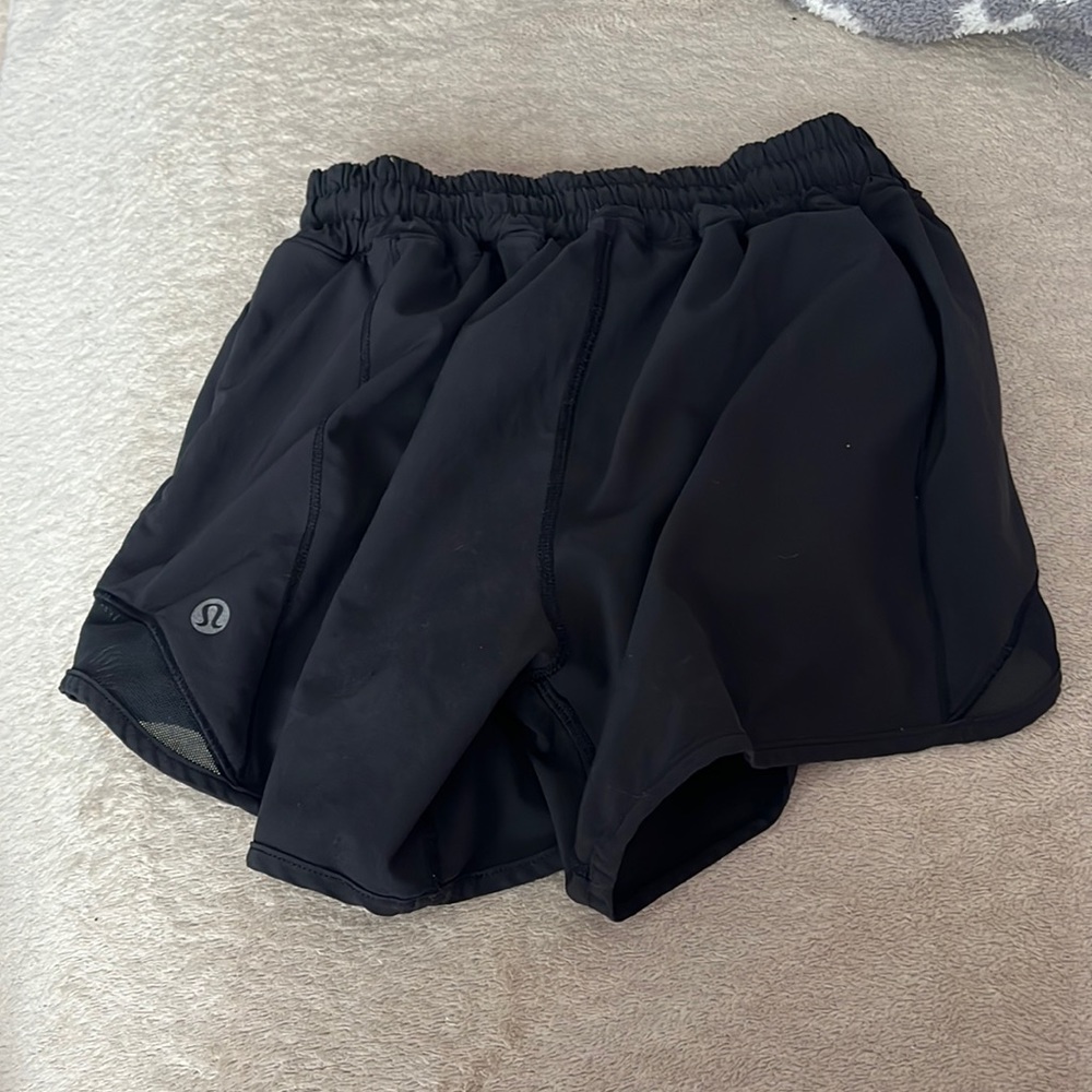 Lululemon shorts size 0 or 2. 4 inch shorts